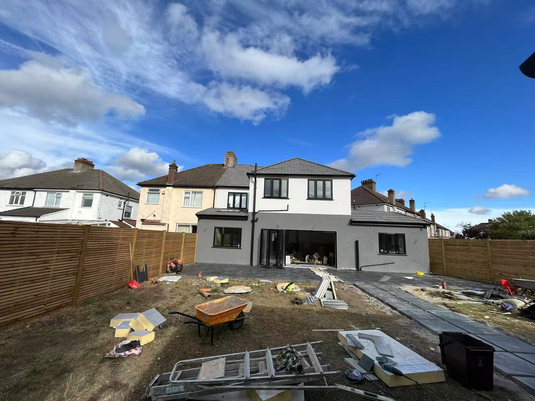 Wrap-around rear extension and garden room — image 2