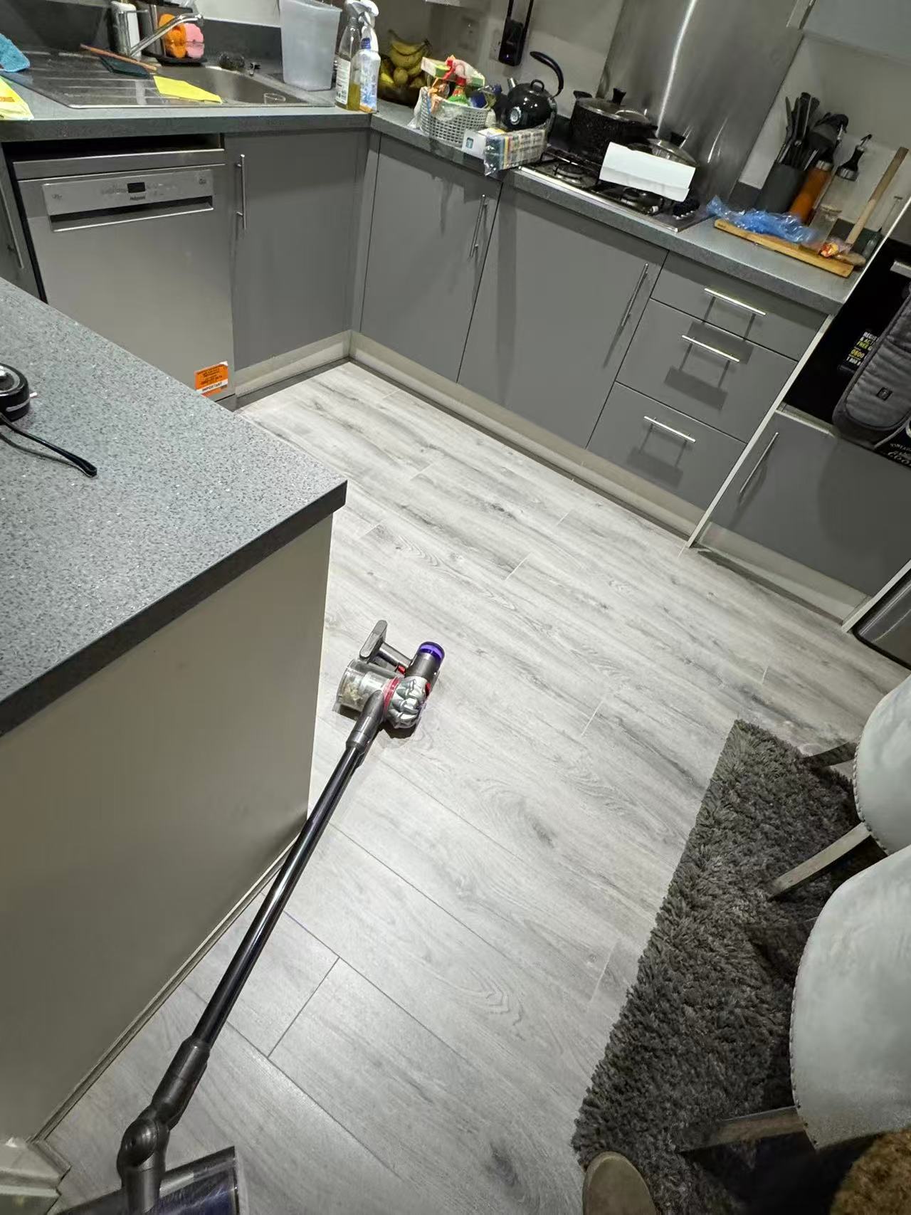 Whole-home laminate installation over a prepared subfloor — image 5