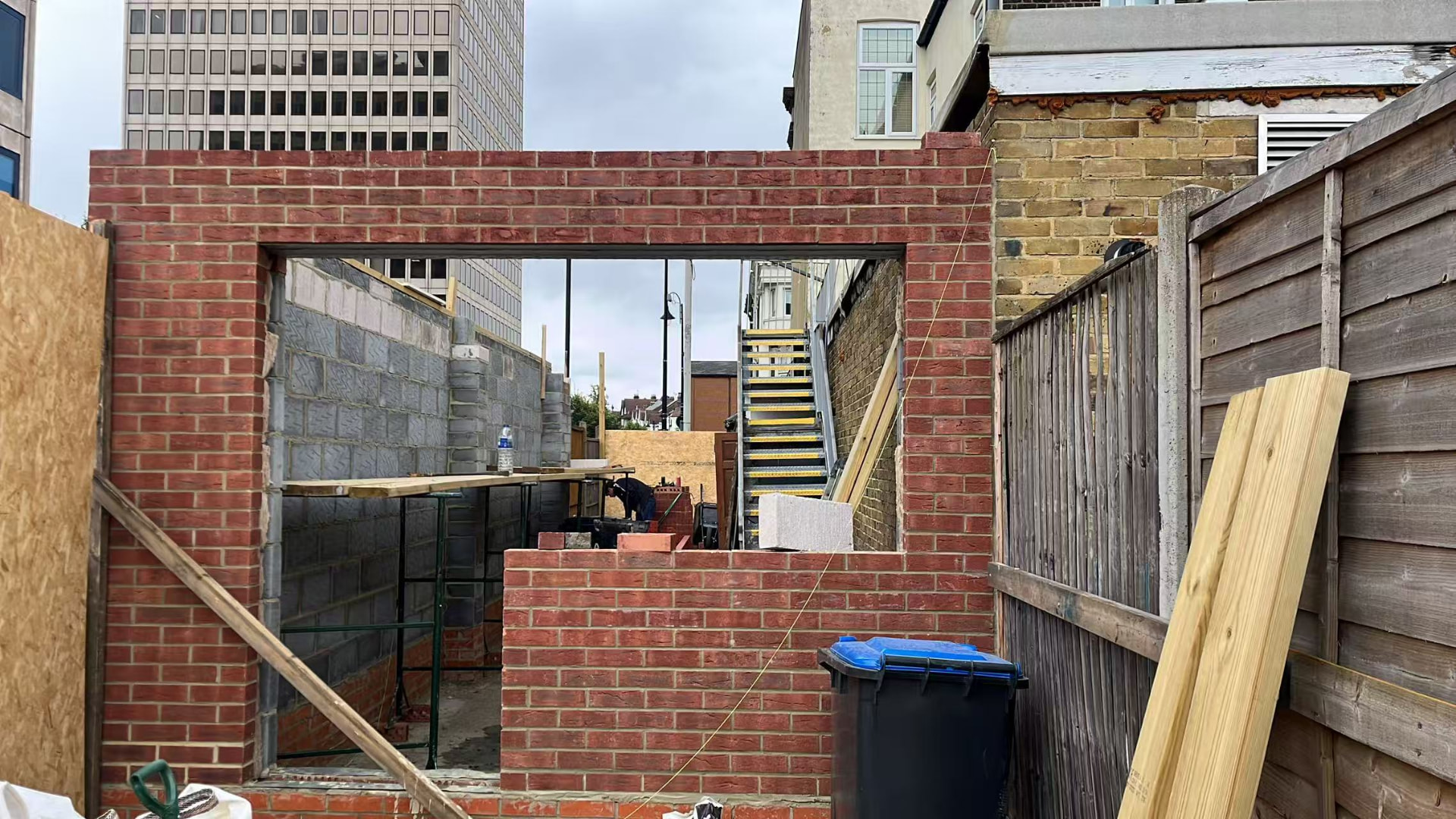 Commercial single-storey extension and shopfront build — image 2