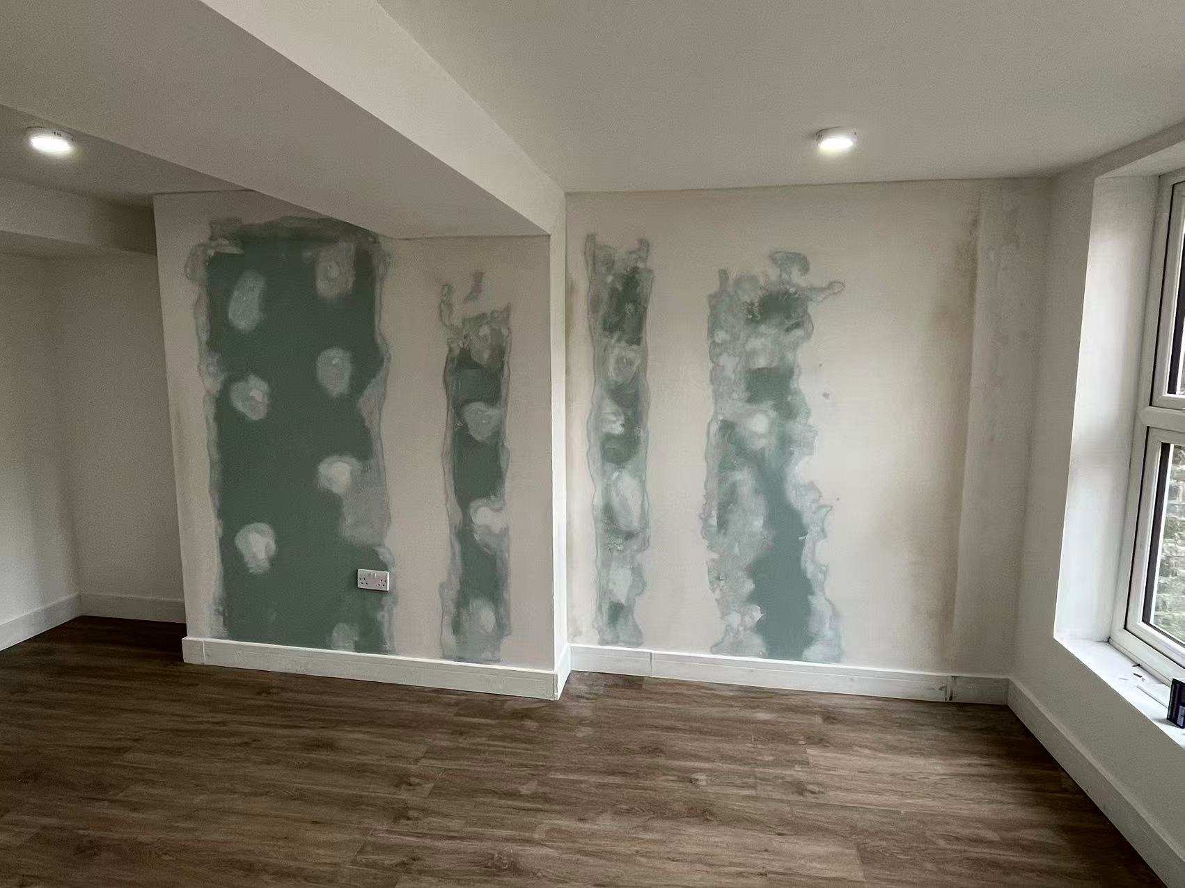 Reception room patch repairs and full repaint — image 2